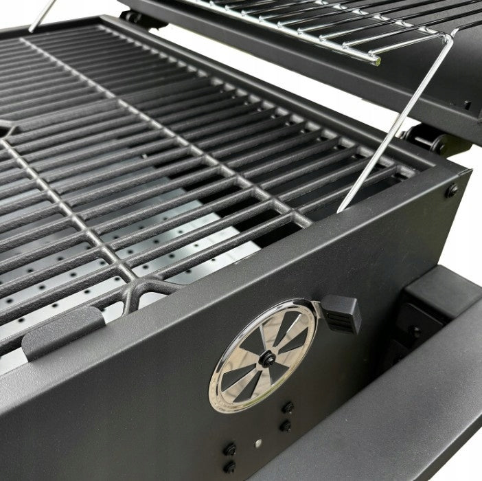 CHARCOAL GRILL XXXL DEKRAFT ANGULAR WITH CAST IRON GRATE CABINET AND COVER Manufacturer code DE-WA04-SZ