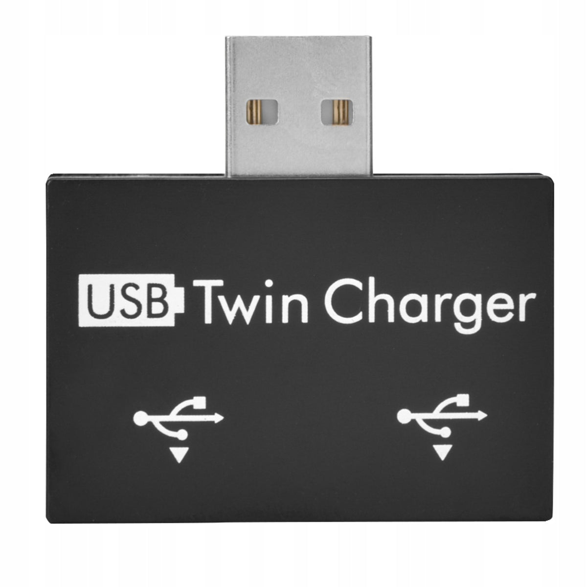 CHARGER ADAPTER FOR USB CONVERTER 2IN1 SPLITTER 2 PCS Packaging status original