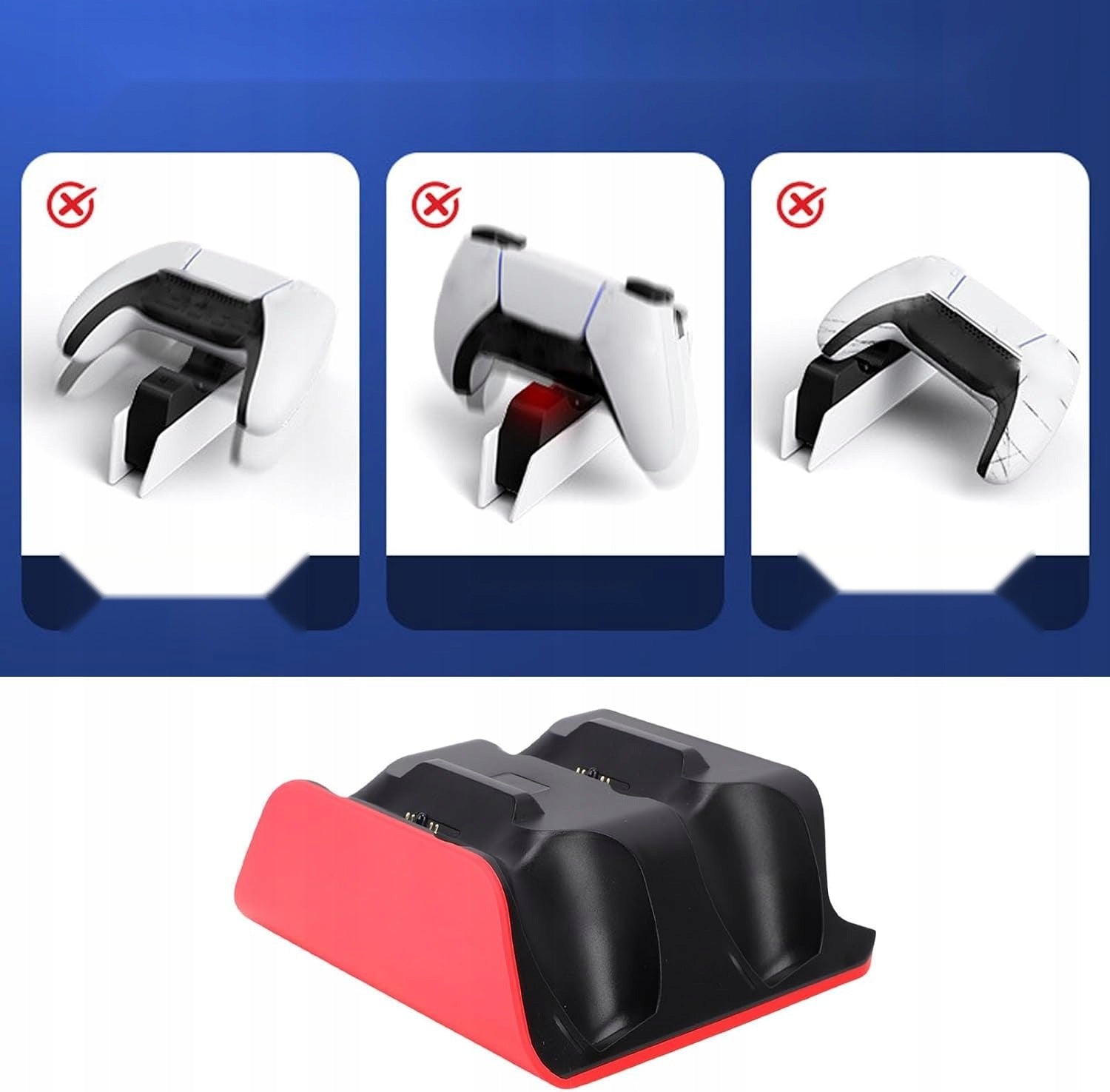 CHARGER DUAL CONTROLLER FAST BASE STAND DOCKING STATION CHARGING Manufacturer code 5908140336582