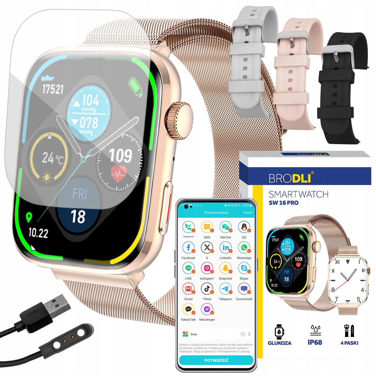 CHARGER FOR SMARTWATCH