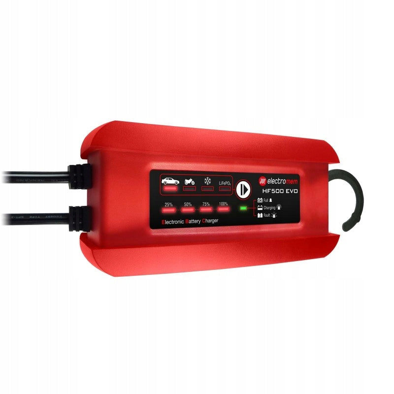CHARGER HF500 12V 3A 3.2-110Ah GEL LITHIUM FV