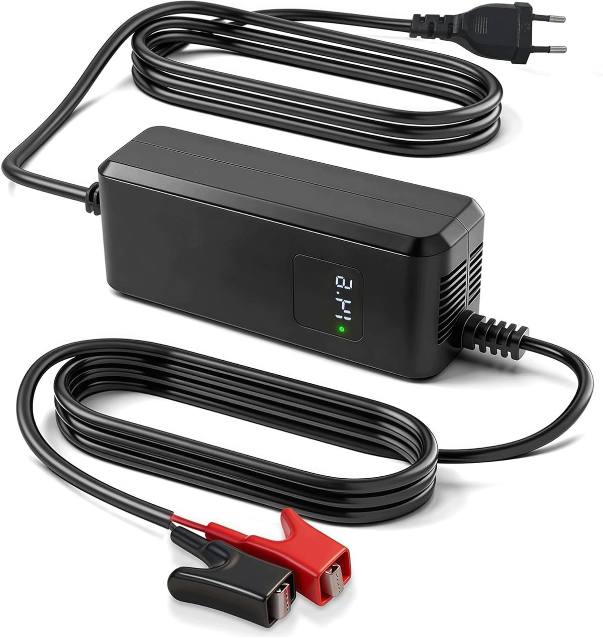 CHARGER LIFEPO4 14,6V 10A WITH LED DISPLAY AND SECURITY