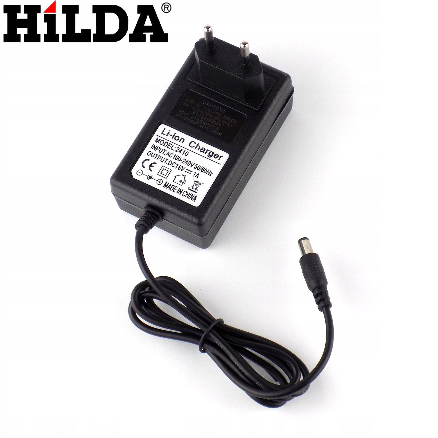 CHARGER POWER SUPPLY HILDA SAW BLADE 21V 1A 21W PLUG 2.1/5.5 MM LED Packaging status original