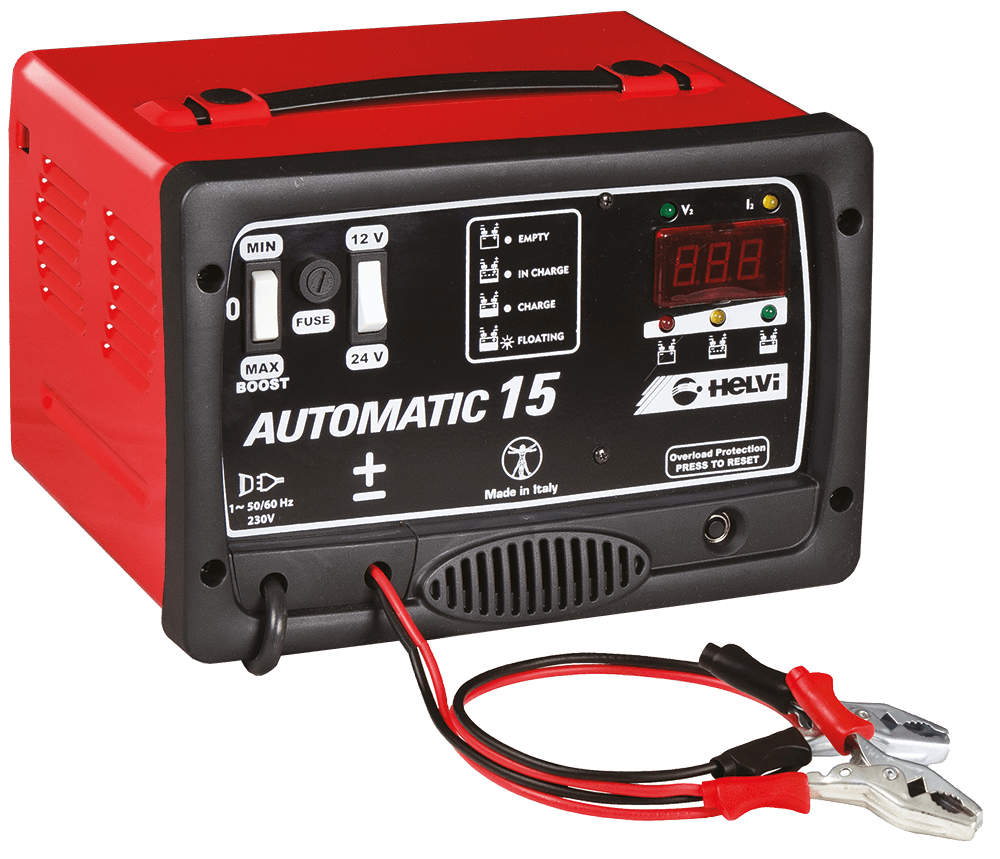 CHARGER RECTIFIER AUTOMATIC 15 12V 24V 12.5A ACID MF EFB