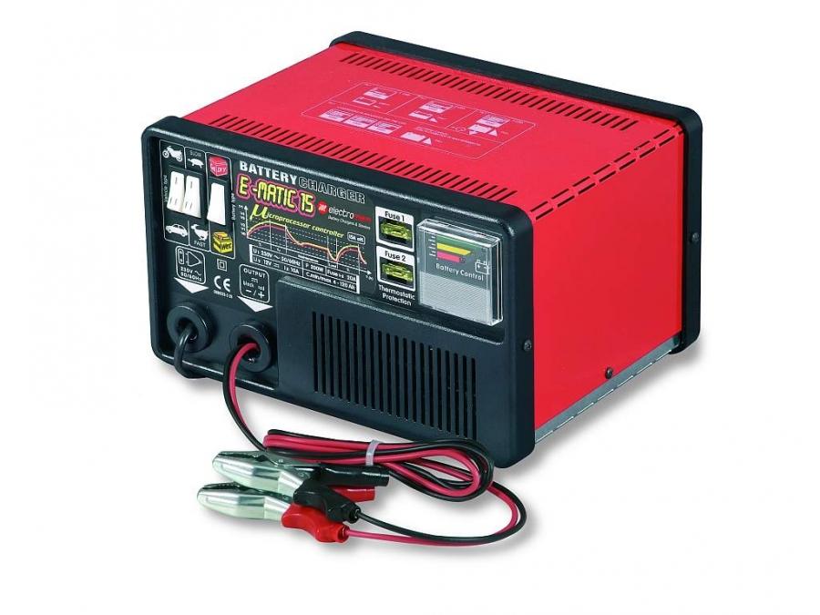 CHARGER RECTIFIER E-MATIC 15 12V 15A 4-120Ah FV