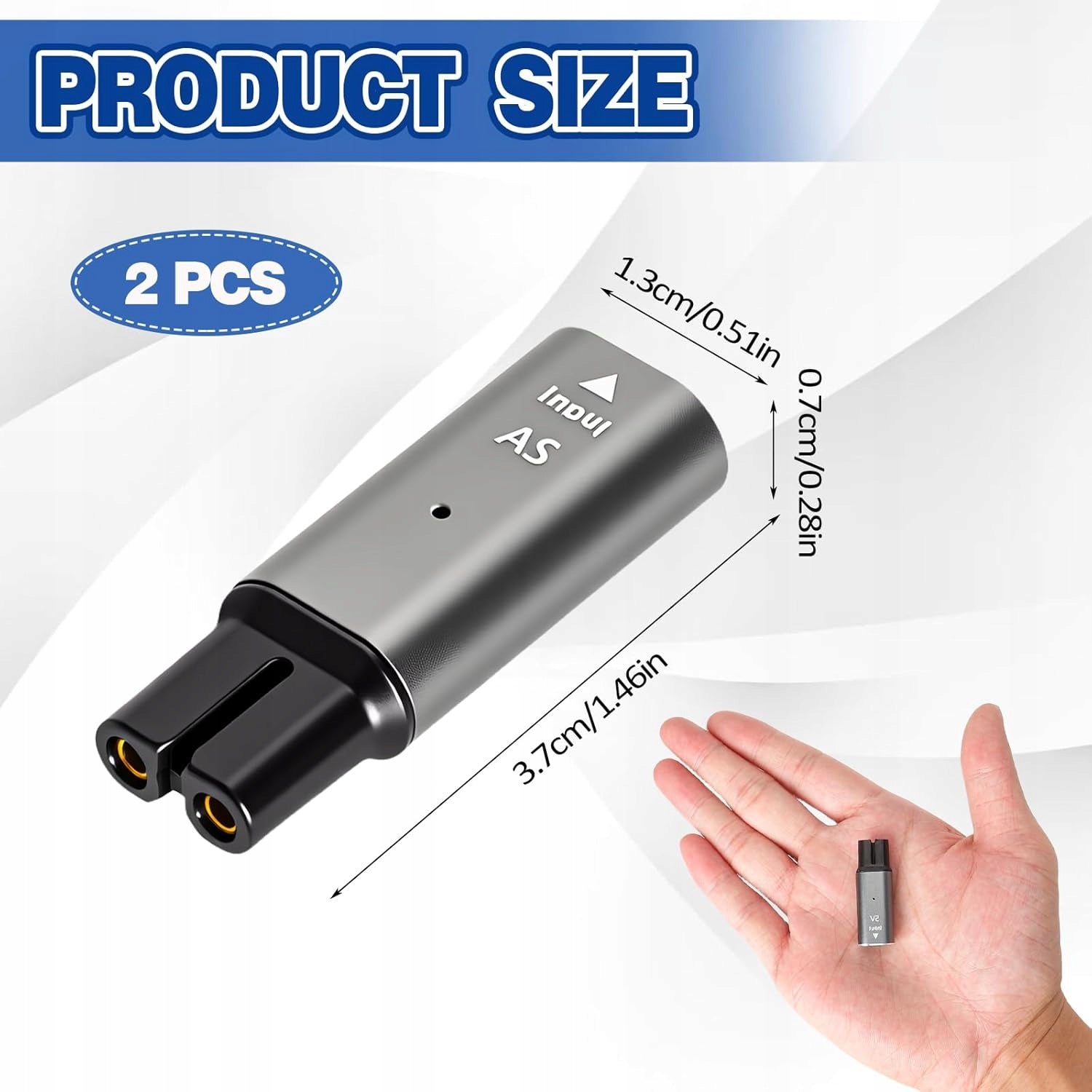 CHARGER USB-C PHILIPS ONEBLADE MULTIGROOM ADAPTER 5V 2 PIECES BLACK Brand no brand