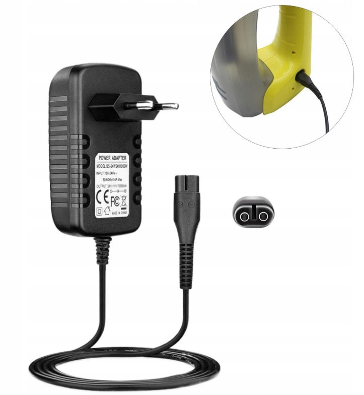 CHARGER WASHER POWER SUPPLY FOR VILEDA and KARCHER windows WV1 KWI VW1 VW2 VW5 KV4 Power 3.3 W