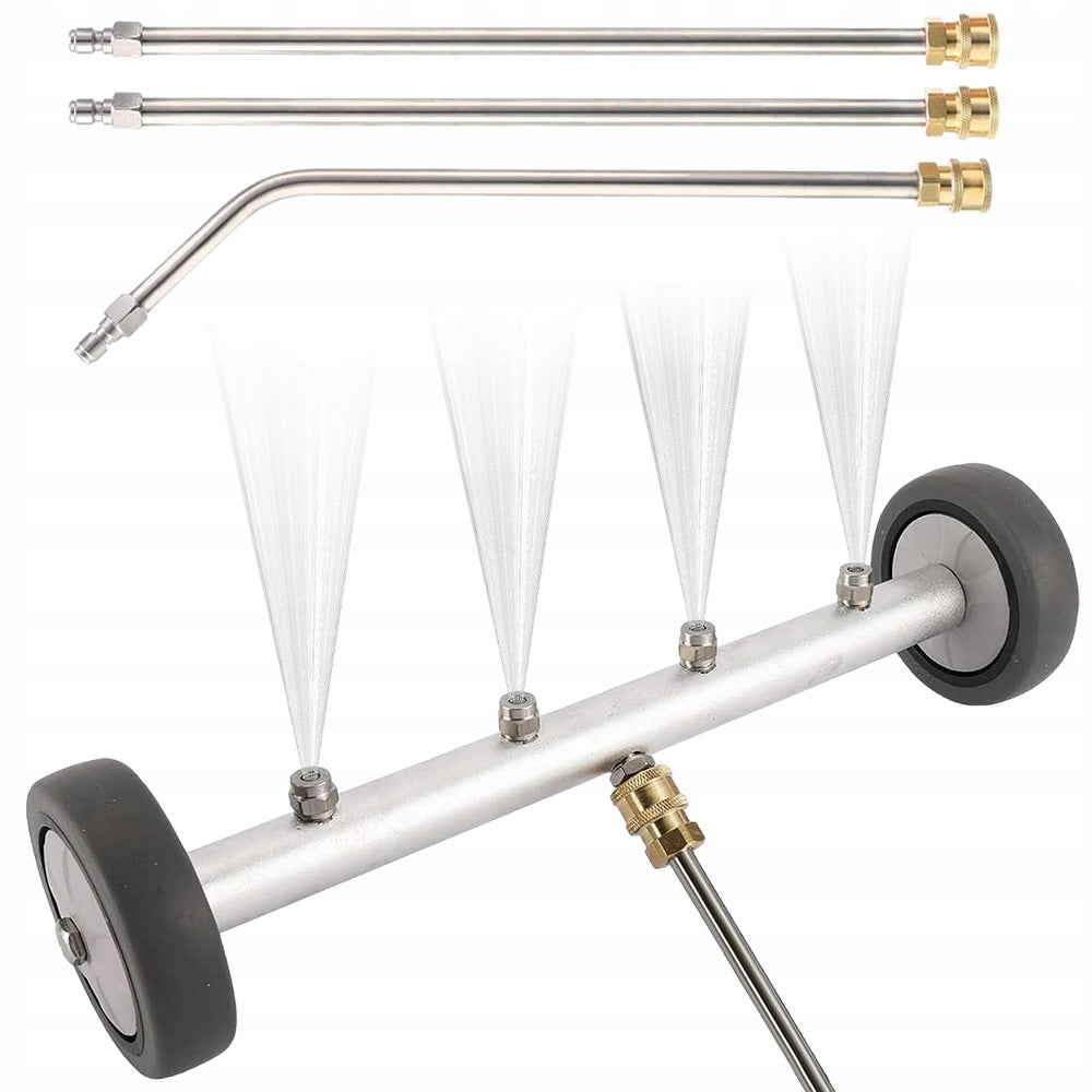 CHASSIS CLEANING DEVICE FOR CLEANING ROAD TERRACE FLOORS CLEANLINESS