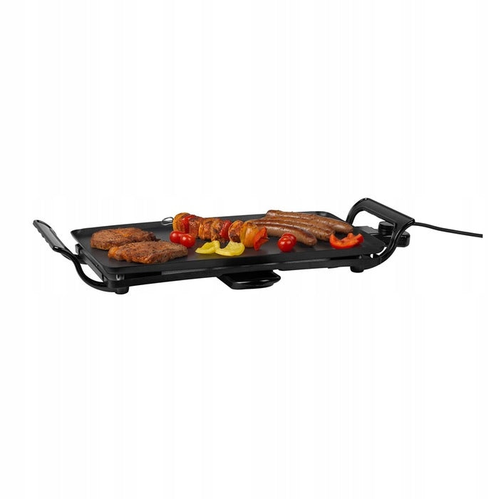 CHEAP HOME ELECTRIC GRILL 2000W NON-STICK COATING BLACK NEW Dominant color black