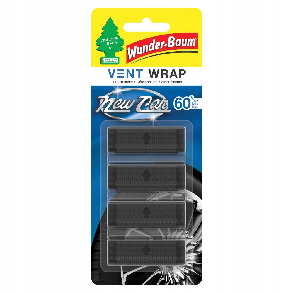 CHECKERED FRAGRANCE VENT WRAP NEW CAR - WUNDER-BAUM Manufacturer Wunder-Baum