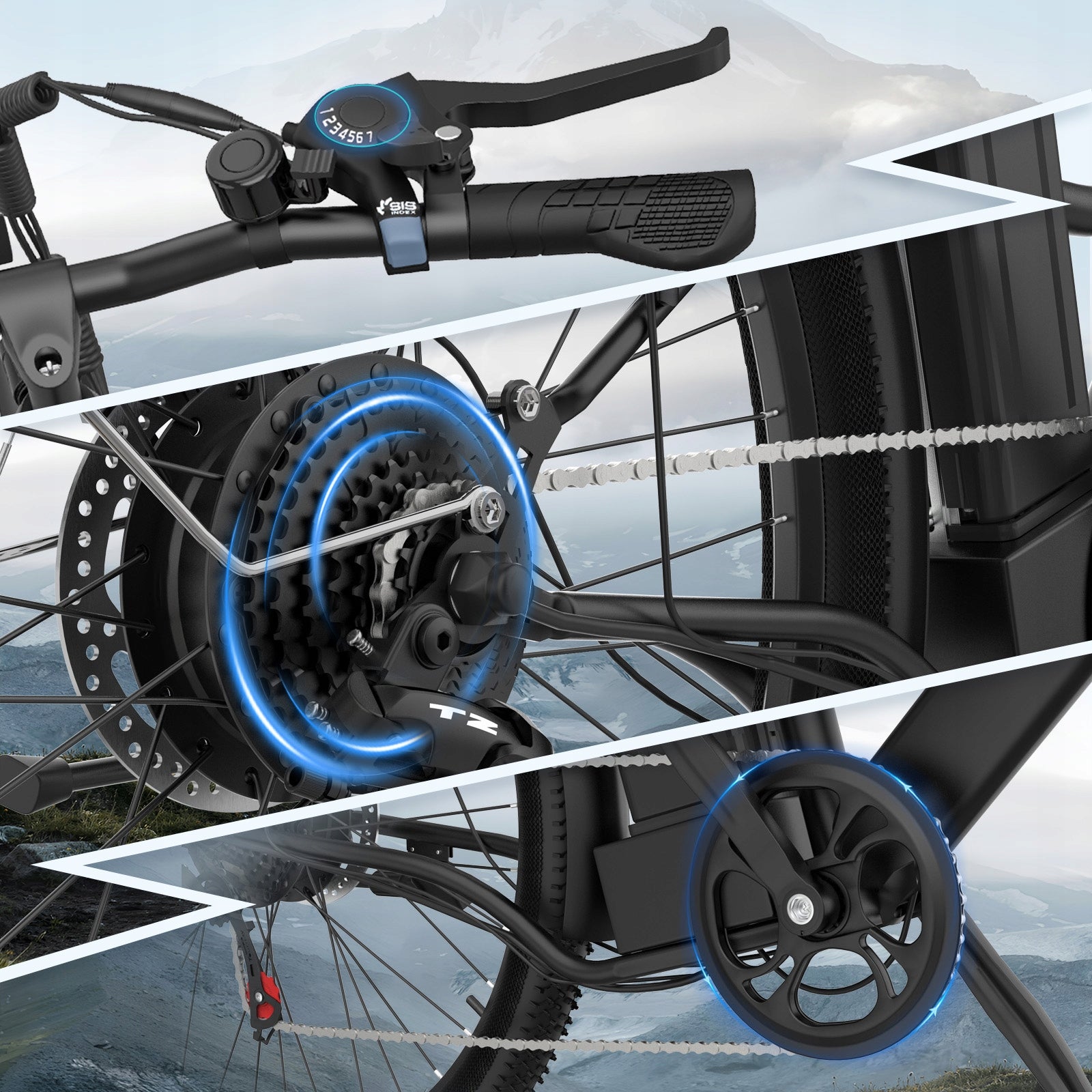 CHEEVALRY C26 PRO City electric bike 250W Shimano 7 36V 720WH 120km Maximum rated power electric bike (under 250W)
