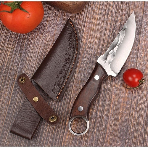 CHEF'S KNIFE HUNTING KITCHEN STYLE JAPANESE TOURIST Packaging status original