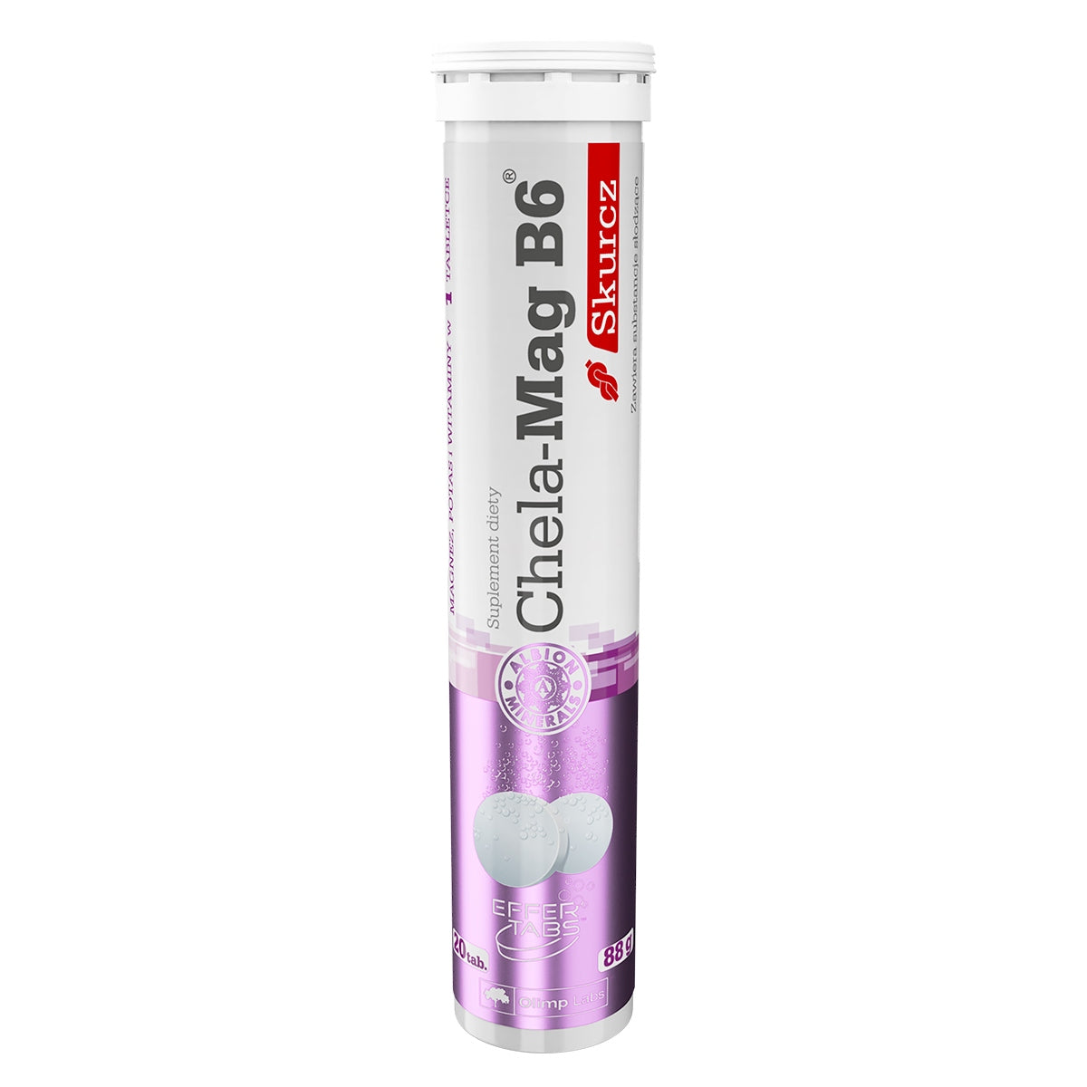 CHELA-MAG B6 SHRINKAGE 20 TAB SPARKLING GRAPEFRUIT Brand Olimp Laboratories
