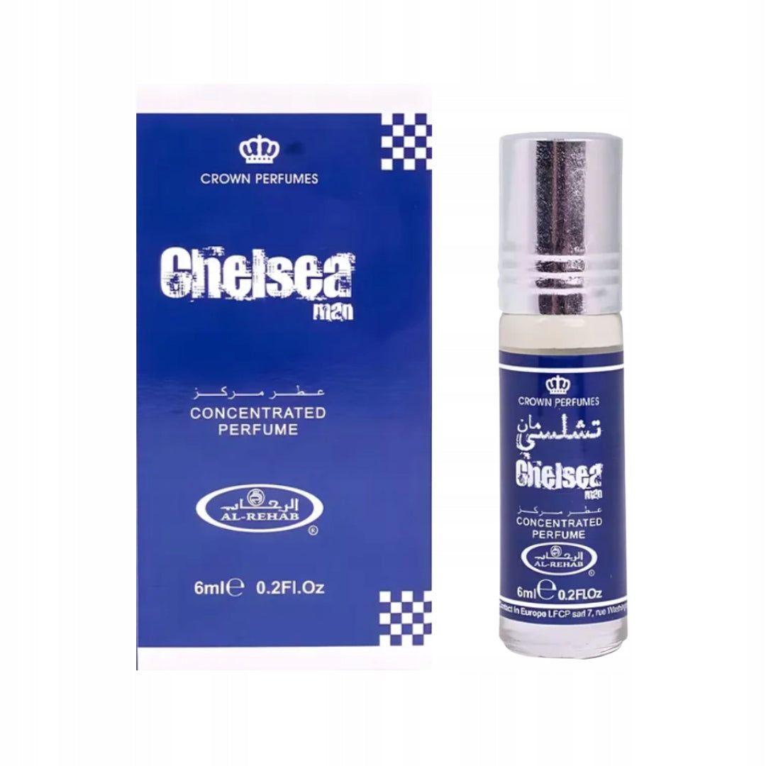 CHELSEA MAN Perfume in CPO Oil 6 ml | Al Rehab Packaging status original