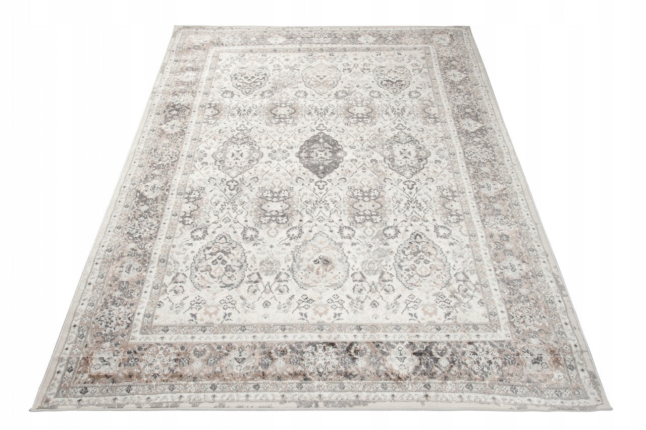 CHEMEX CARPET FOR LIVING ROOM CLASSIC PUREE VINTAGE BEIGE 200x300 Manufacturer code D890A WHITE VIZON VALLEY 2x3 m