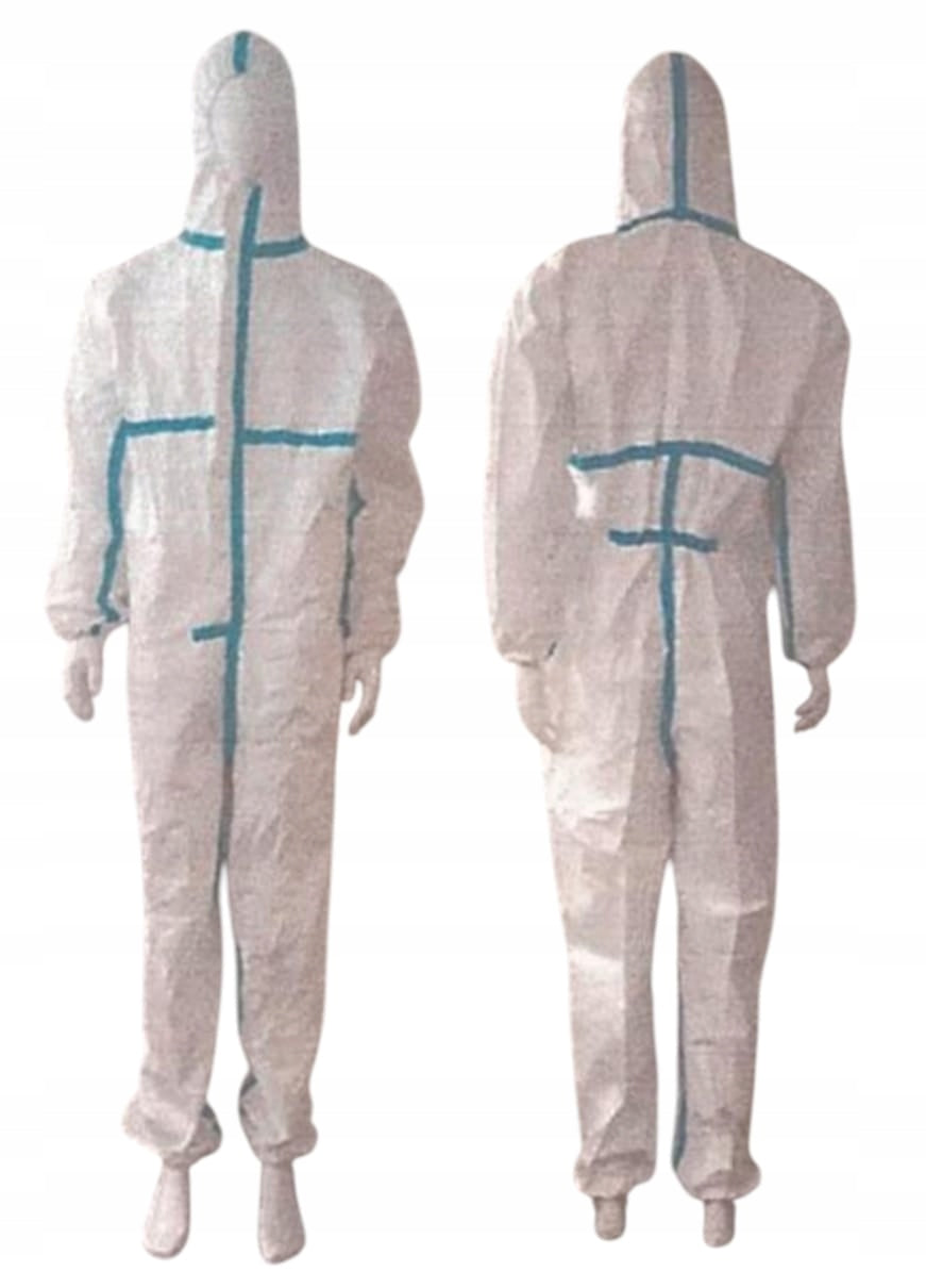 CHEMICAL PROTECTIVE SUIT"SUVICOM"SV170,type3/4 wool asbestos lacquer "XL"