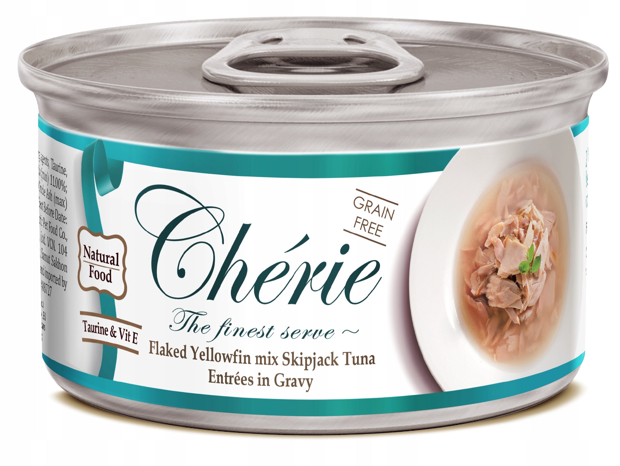 CHERIE - Tuna Pieces in Sauce 80g - WET CAT FOOD