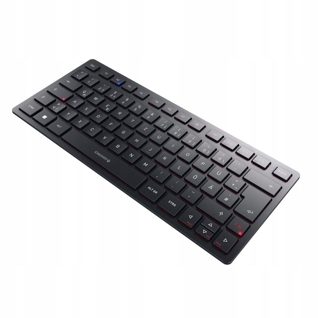 CHERRY KW 9200 Mini Keyboard USB RF Bluetooth QWERTZ black