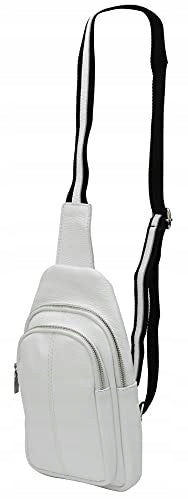 CHEST BAG LEATHER CROSSBODY UNISEX TRAVEL FESTIVAL Brand no brand