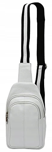 CHEST BAG LEATHER CROSSBODY UNISEX TRAVEL FESTIVAL Manufacturer code Bez marki