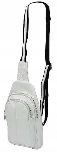 CHEST BAG LEATHER CROSSBODY UNISEX TRAVEL FESTIVAL