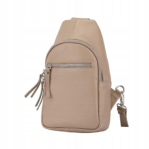 CHEST BAG WOMEN'S LEATHER BACKPACK FESTIVAL 17X28CM Manufacturer code Bez marki
