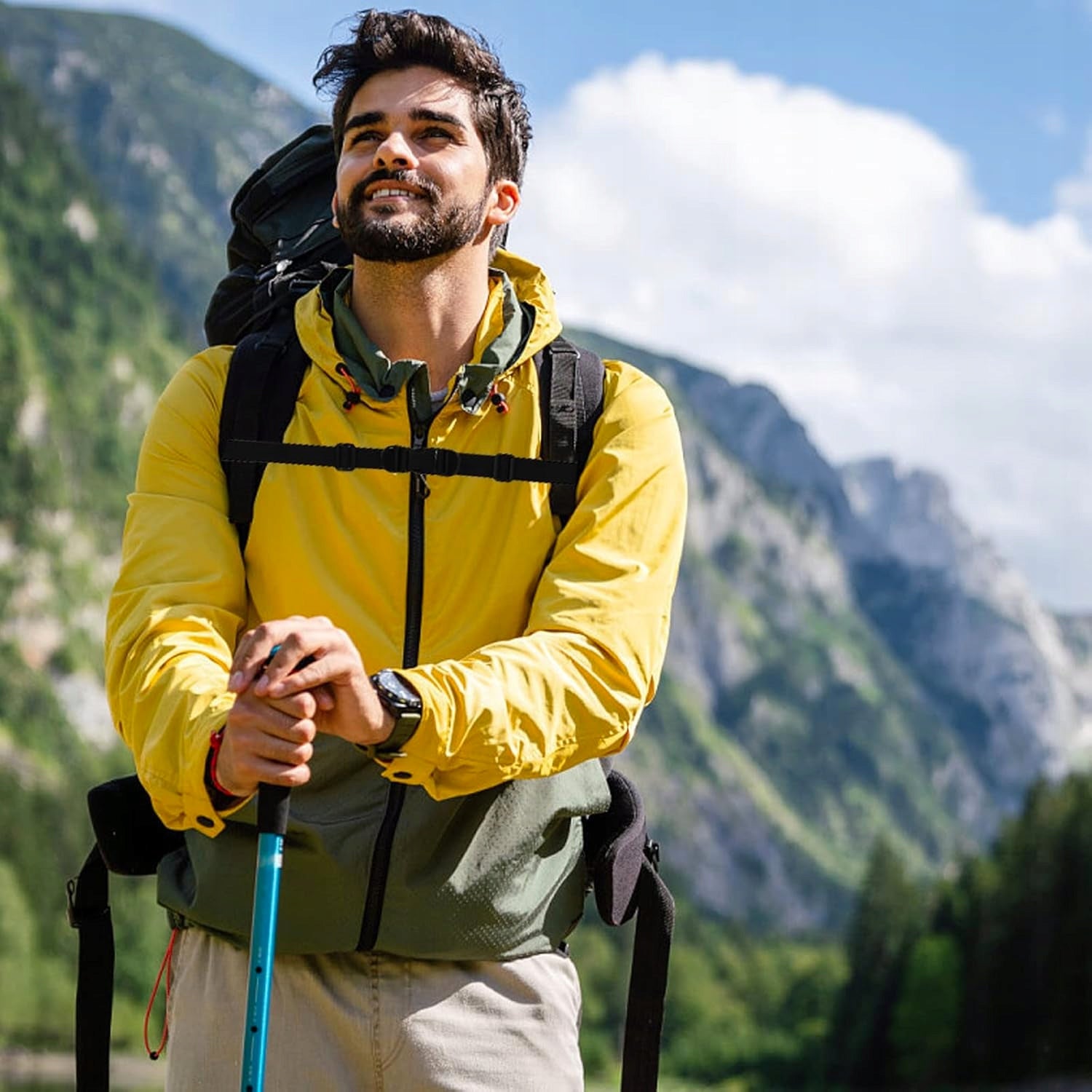 CHEST FOR BACKPACK 3 STRAPS ADJUSTABLE DURABLE Brand AMI
