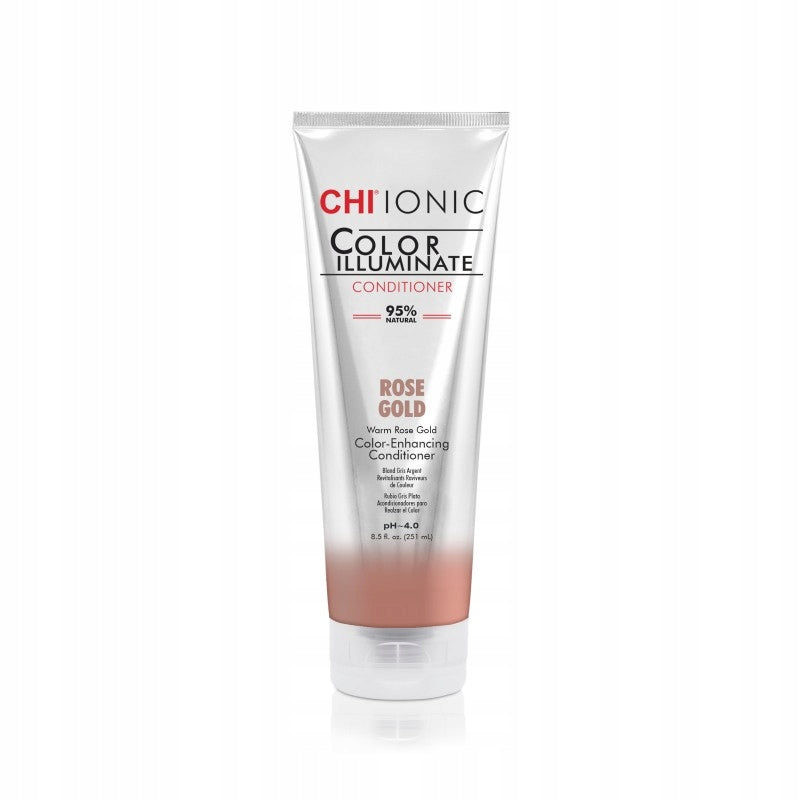 Farbverstärkende Spülung für coloriertes Haar CHI Ionic Color Illuminate Rose Gold, 251 ml 