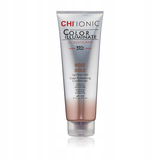 Farbverstärkende Spülung für coloriertes Haar CHI Ionic Color Illuminate Rose Gold, 251 ml 
