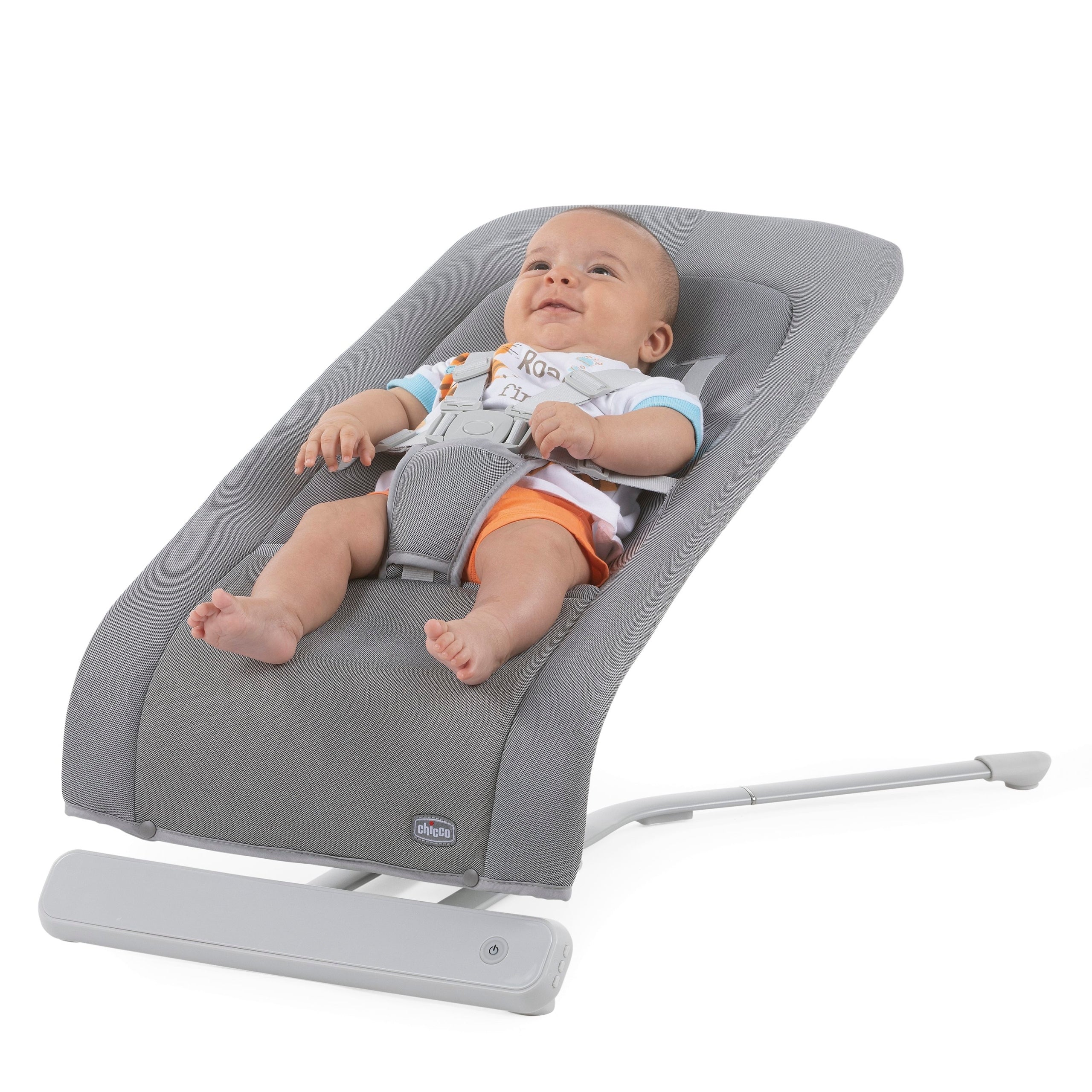 CHICCO RHYTHM'N'SOUND Cool Grey Kind bouncer