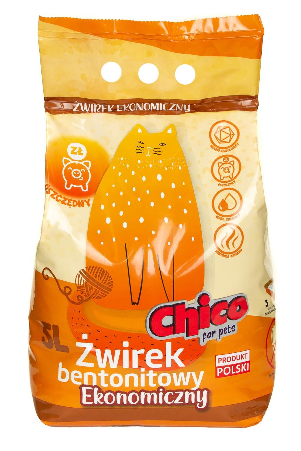 CHICO Bentonite Litter Economic 5l