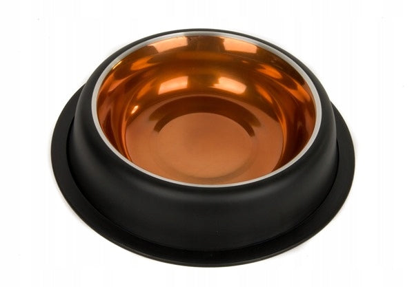 CHICO COPPER METAL BOWL 1.89L, BLACK