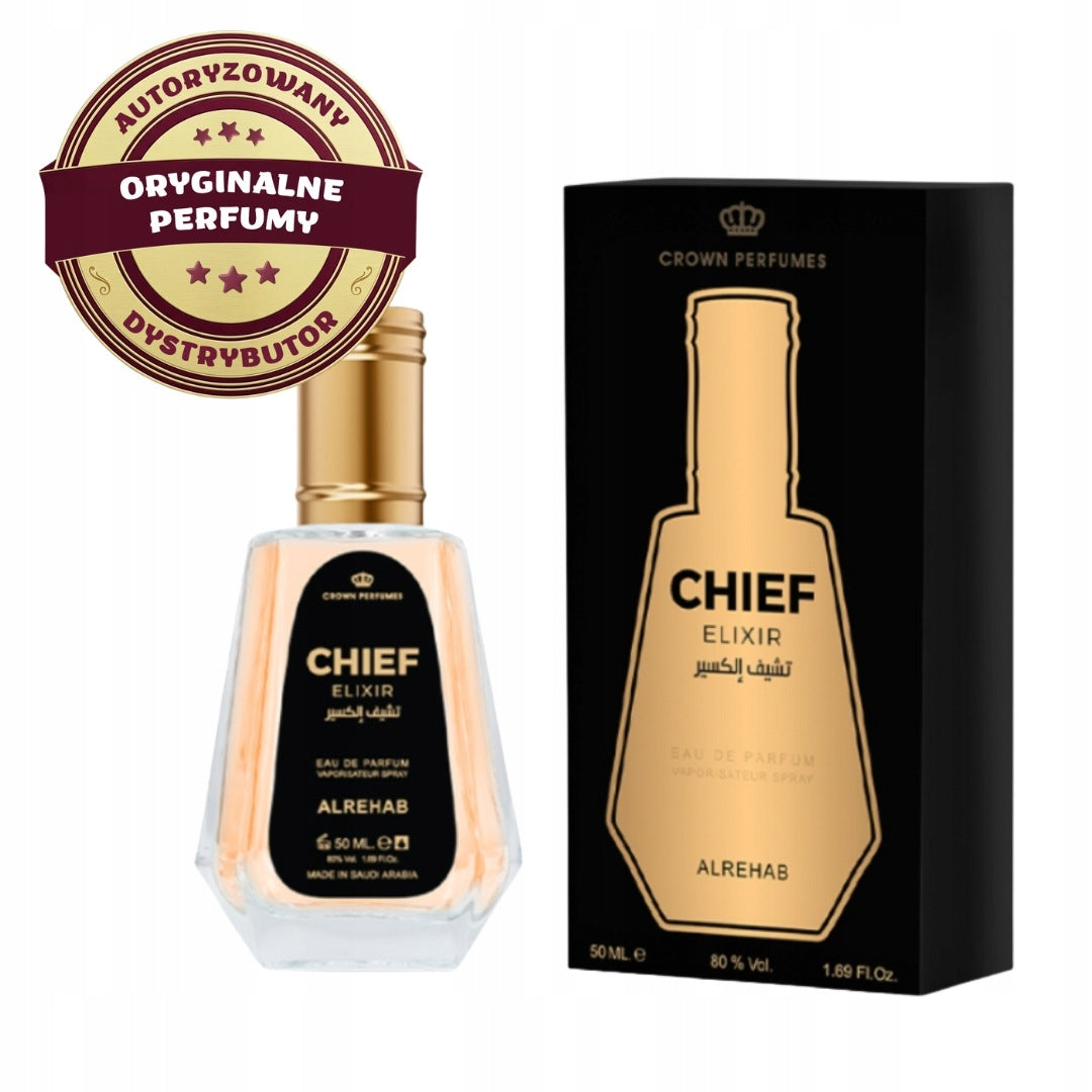 CHIEF ELIXIR Arabic Perfumed Water 50 ml EDP | Al Rehab