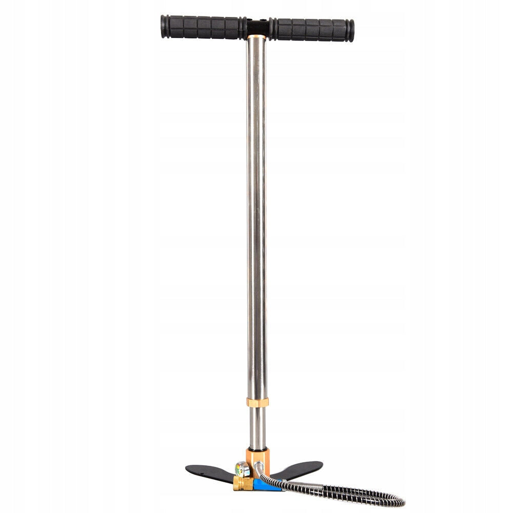 CHIGOODS PCP HAND PUMP 30MPA 4500 PSI STAINLESS STEEL FILTER GAUGE