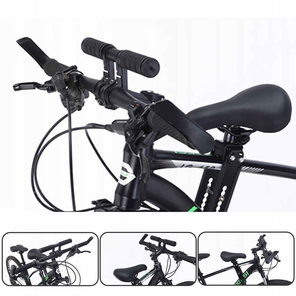 CHILD BIKE SEAT FOR FRONT FRAME SAFE SADDLE Black Model upegtg