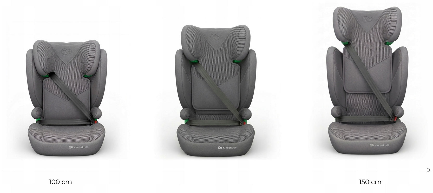CHILD CAR SEAT 15 36 ISOFIX KINDERKRAFT JUNIOR FIX2 PLUS Manufacturer code KCJUFI20GRYPL0N