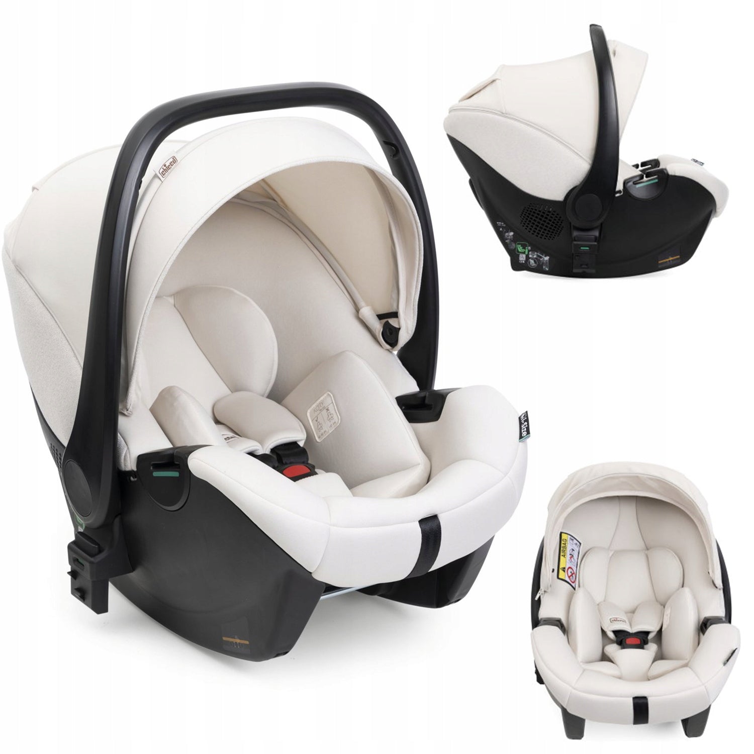 CHILD CAR SEAT UP TO 13 KG BARK PLUS 2025 WHITE CHICCO