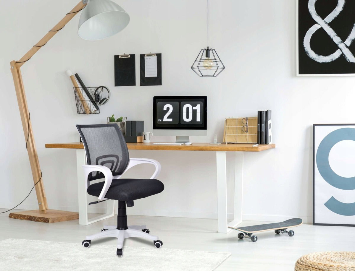CHILD CHAIR BOY OFFICE CHAIR BLACK FOR STUDY DESK ROOM