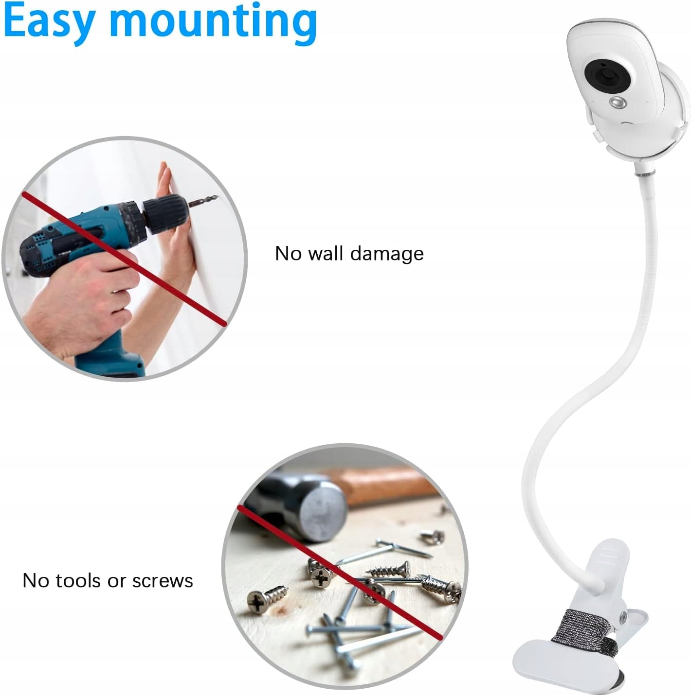 CHILD MONITORING HANDLE WITH CLIP AND SCREEN 8,1 CM Brand Lullaby