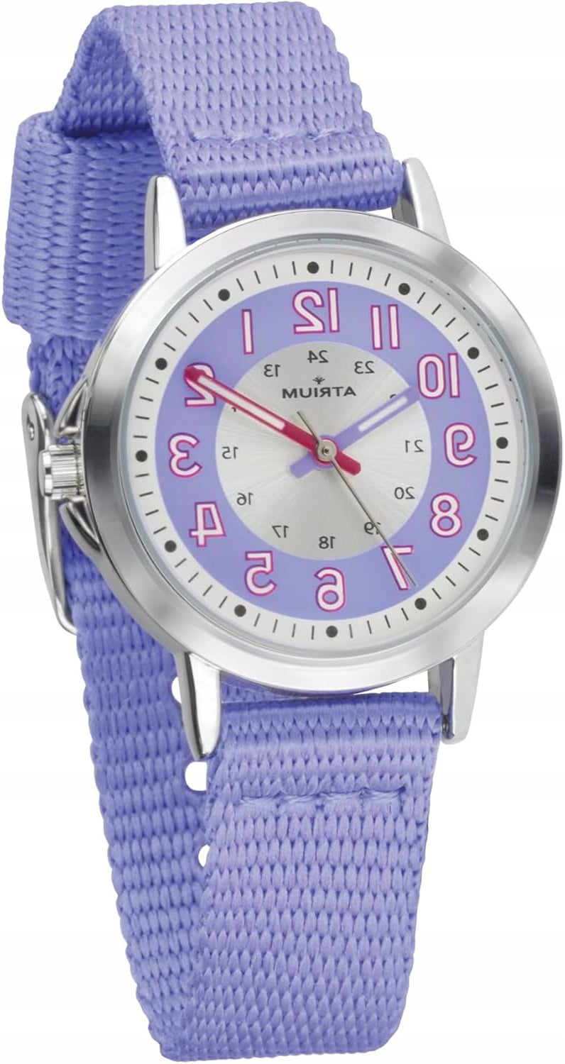 CHILDREN'S ANALOG QUARTZ WATCH GIRLS WITH NYLON STRAP