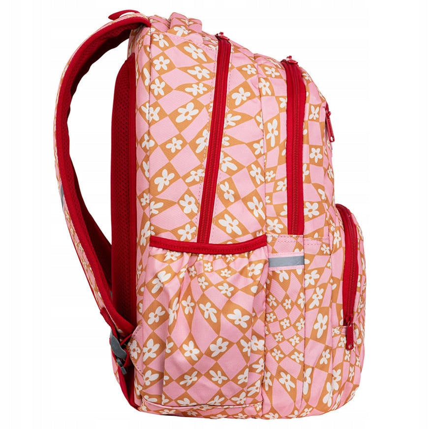 CHILDREN'S BACKPACK MULTI-CHAMBER PICK WITH FLOWERS Manufacturer code F099713