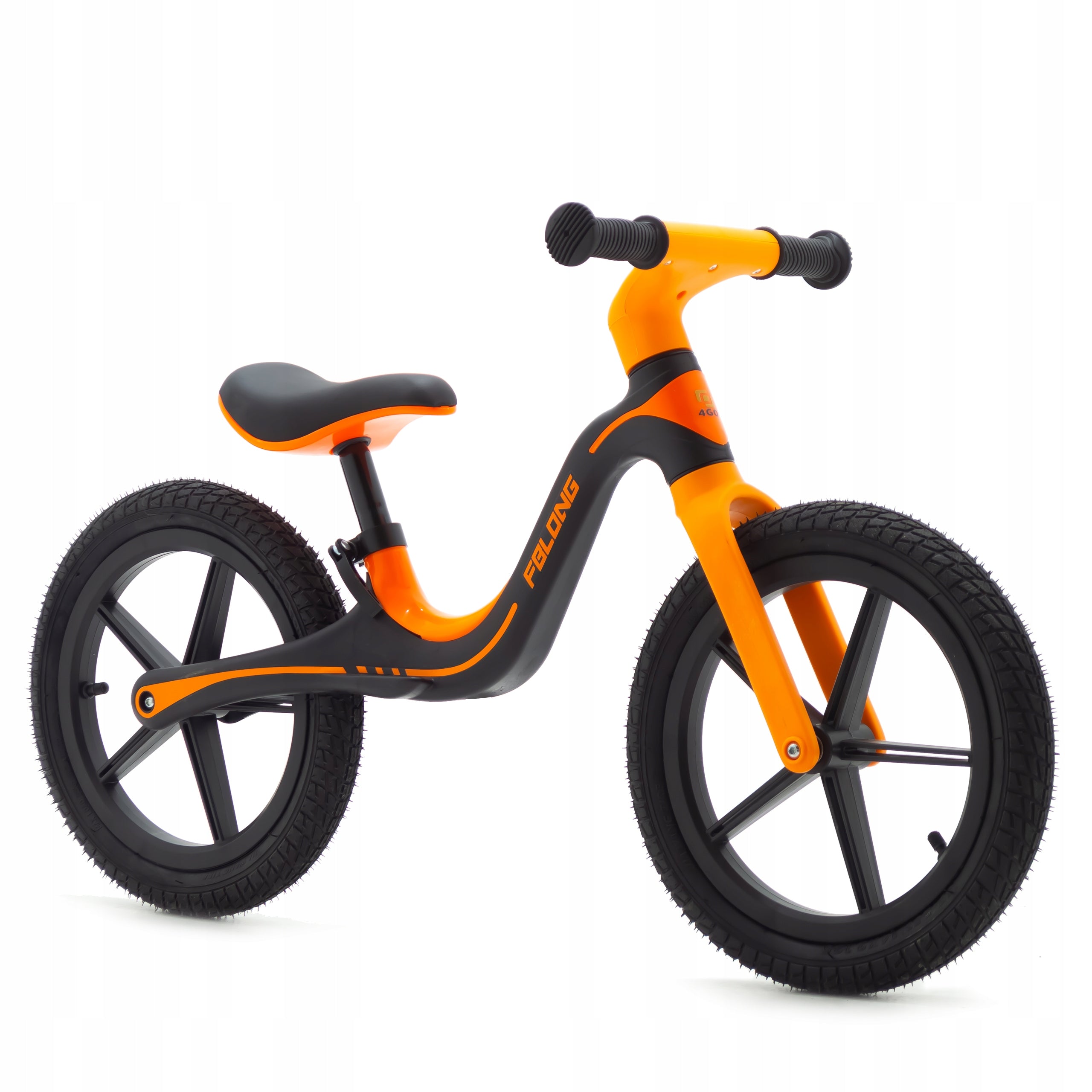 CHILDREN'S BALANCE BIKE 12 INCHES LIGHT RIDE FOR CHILDREN ORANGE Model 01-0029