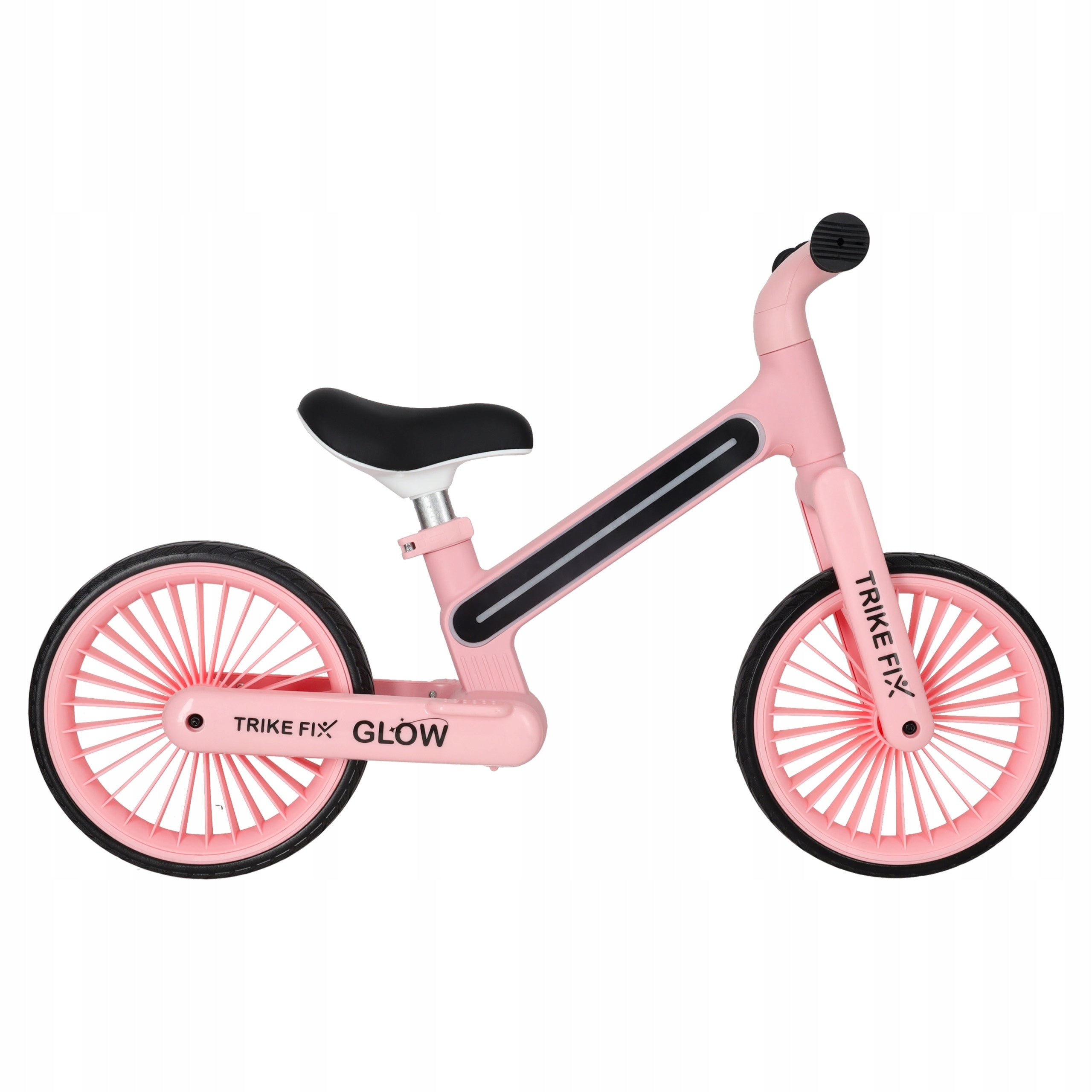 CHILDREN'S BALANCE BIKE FOR GIRLS 2-5 YEARS OLD PINK LIGHT SOLID Maximum kid's weight 30 kg