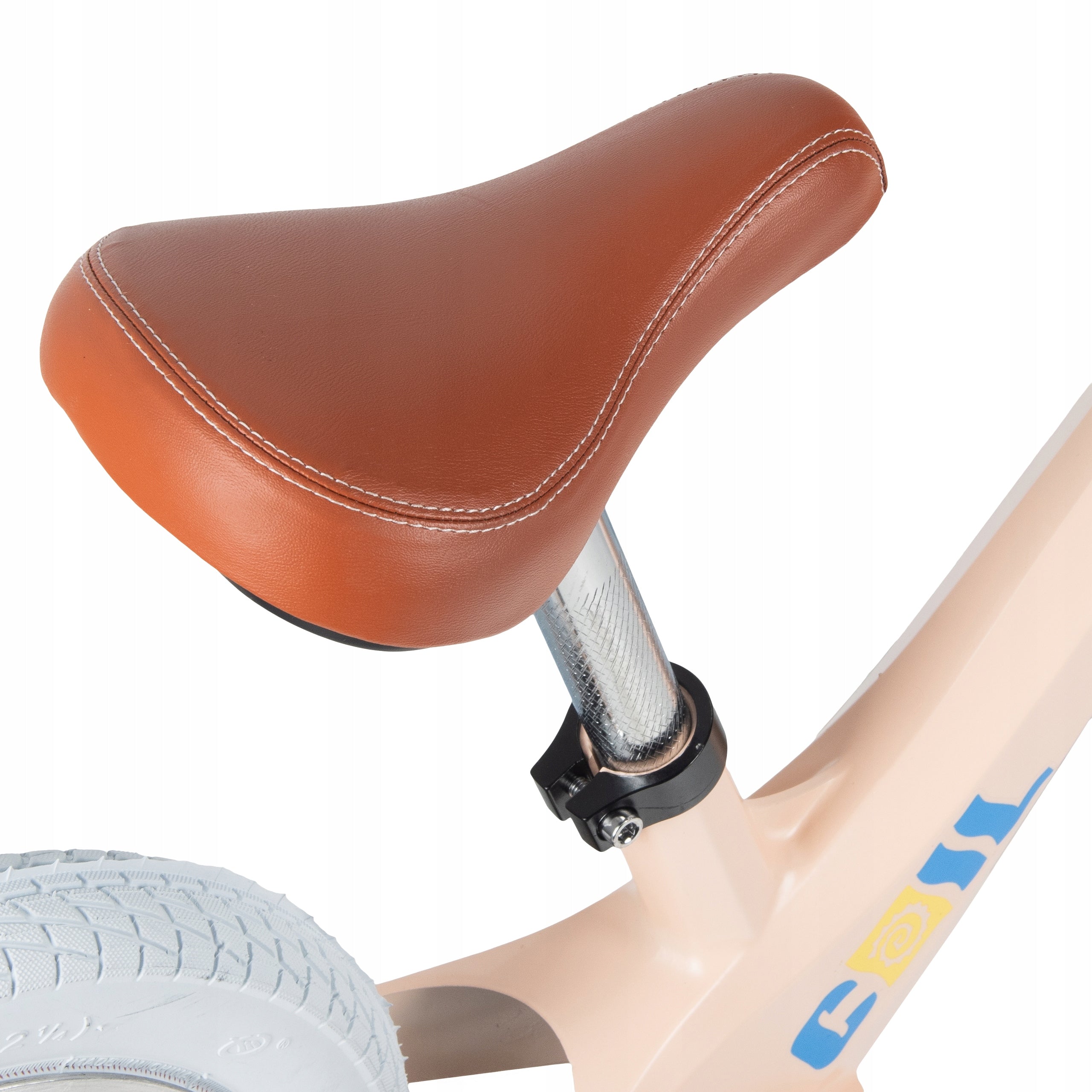 CHILDREN'S BALANCE BIKE LIGHT WHEELS 12" CHILDREN'S MAGNETIUM ADJUSTABLE OR Color orange