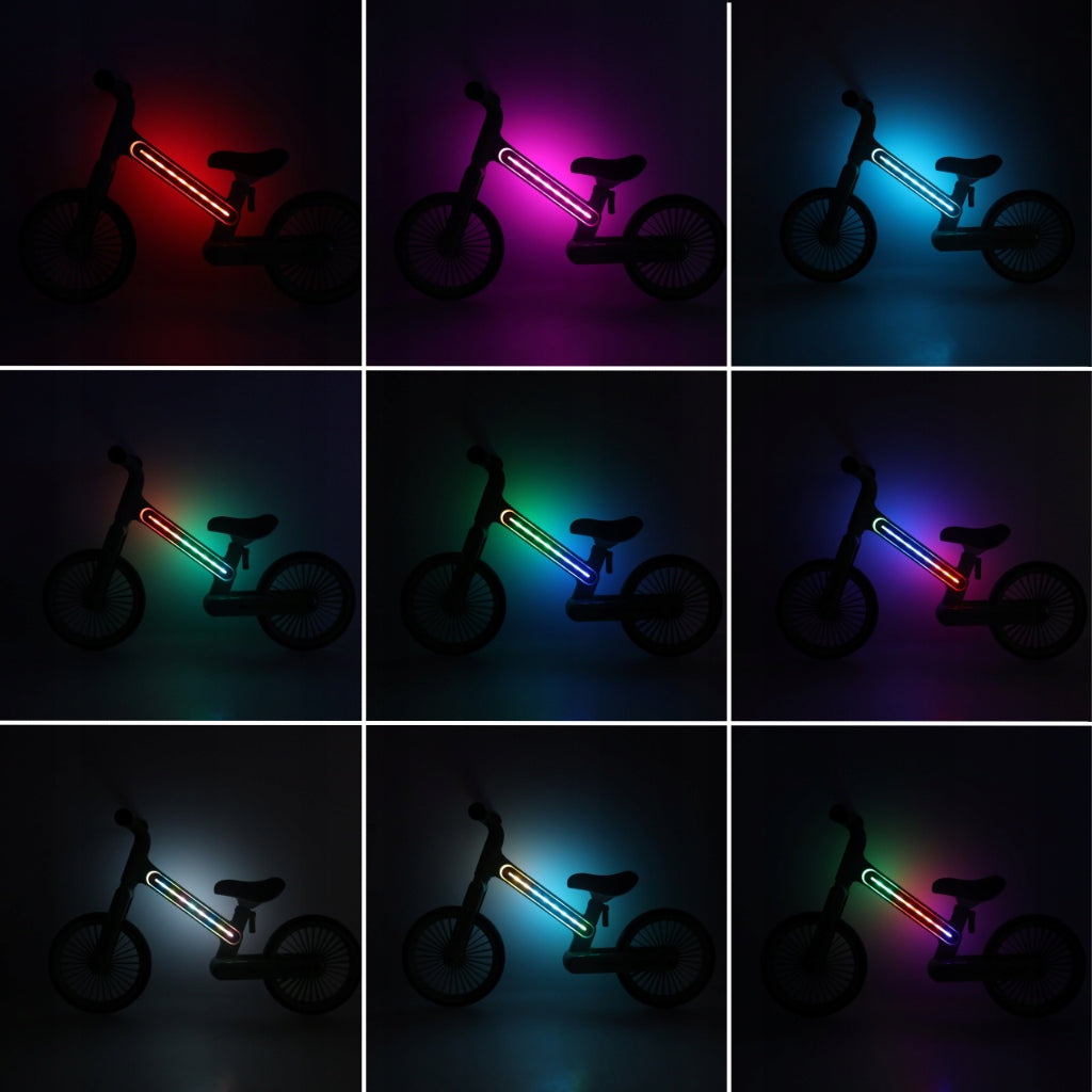 CHILDREN'S BALANCE BIKE TRIKE FIX GLOW LED GREEN LIGHTING FOR CHILDREN Kid's age 2＋ years