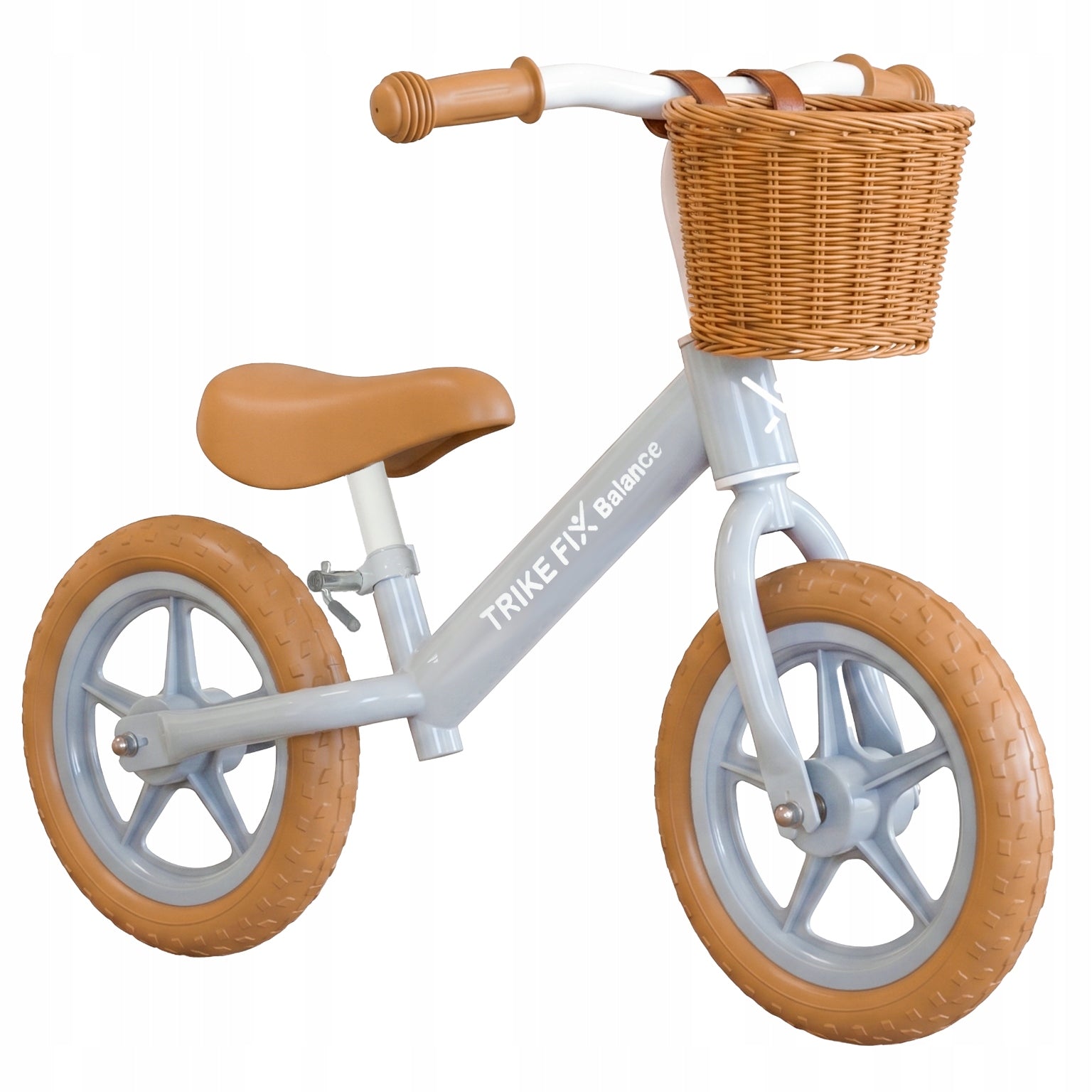 CHILDREN'S BALANCE BIKE WITH BASKET FOR CHILDREN 2 3 4 YEARS OLD LIGHT MAX 30KG Model Trike Fix Balance