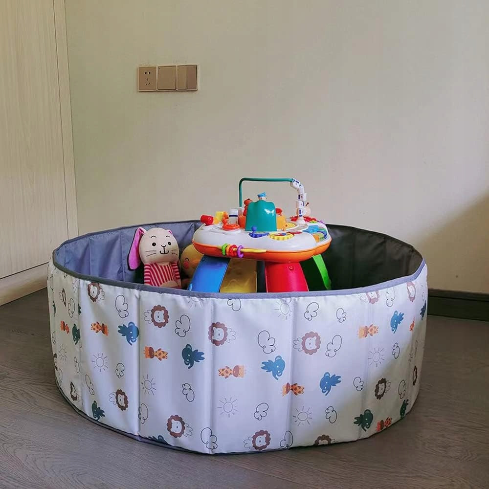 CHILDREN'S BALL POOL FOLDING FOR BATHING UNIVERSAL LARGE 80CM FUN Manufacturer code BASEN Z PIŁKAMI DLA DZIECI SKŁADANY DO WODY