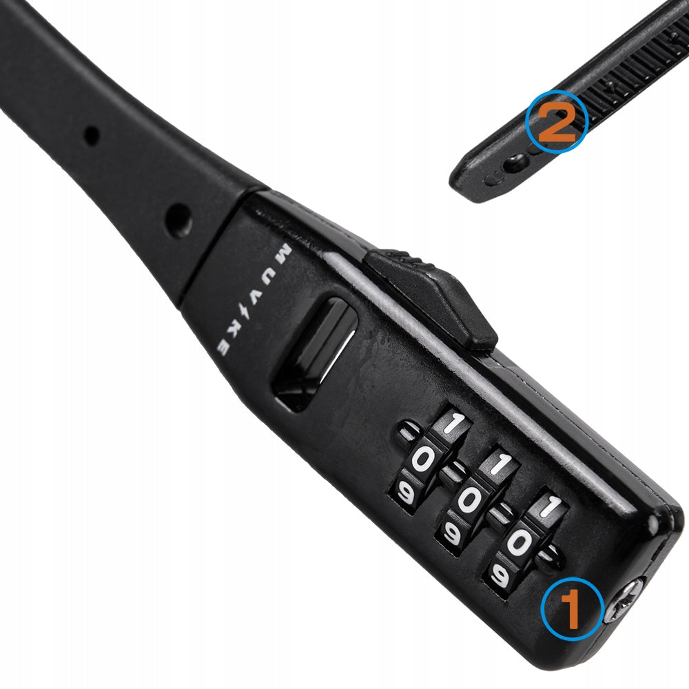 CHILDREN'S BICYCLE CLASP LIGHT ON CODE MUVIKE TIE 530/3C BLACK Manufacturer code TIE530/3C