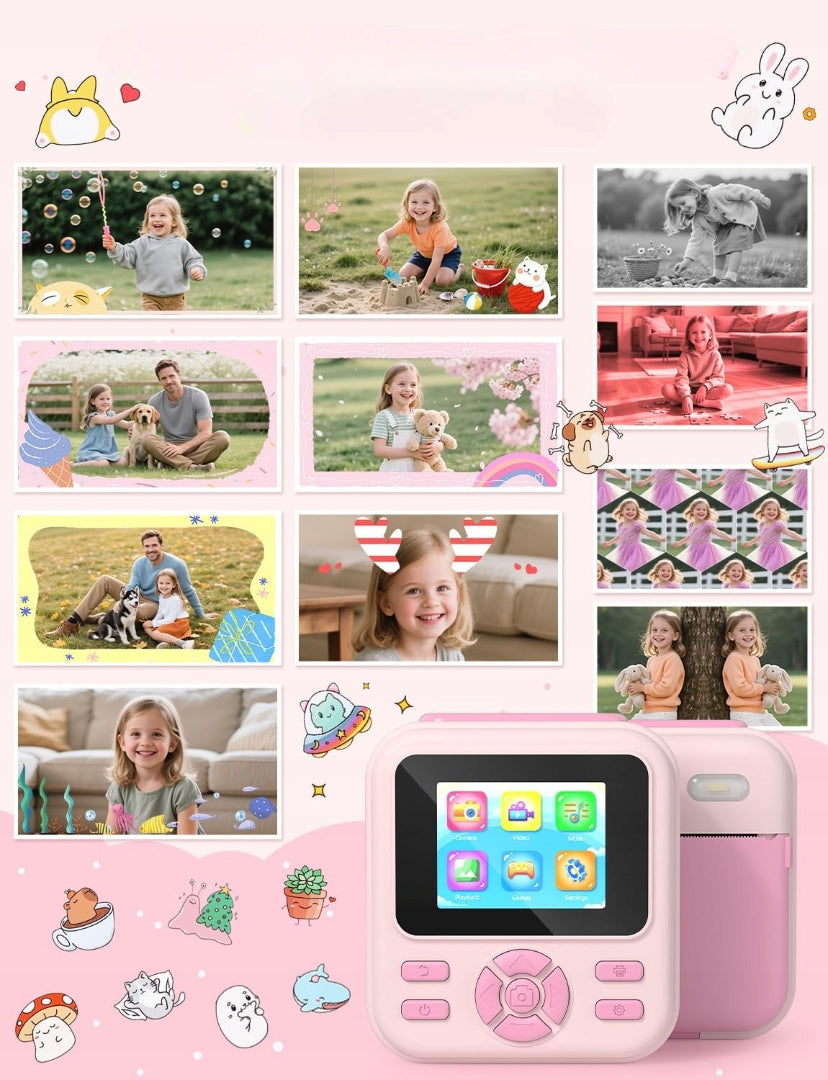 CHILDREN'S CAMERA INSTANT PHOTO DIGITAL CAMERA YOHOOLYO Brand no brand