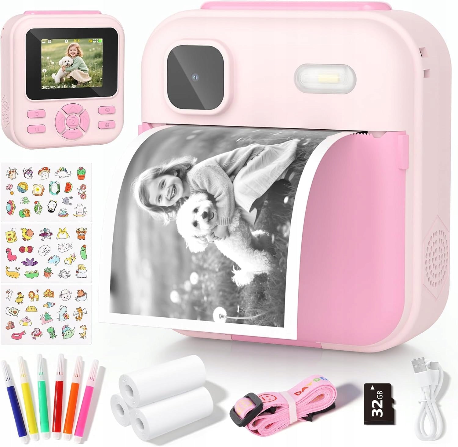 CHILDREN'S CAMERA INSTANT PHOTO DIGITAL CAMERA YOHOOLYO